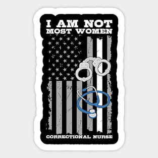 I Am Not Most Women Veteran Shirt Soldier Wife Mom Mother Sticker